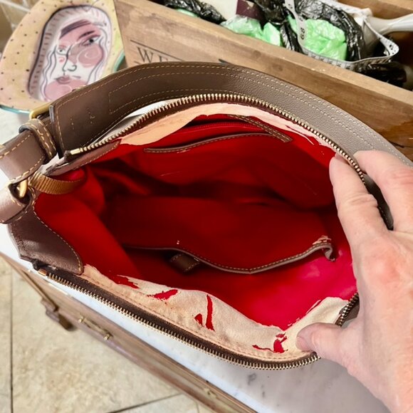 Dooney & Bourke leather Sophie hobo bag - Picture 8 of 13